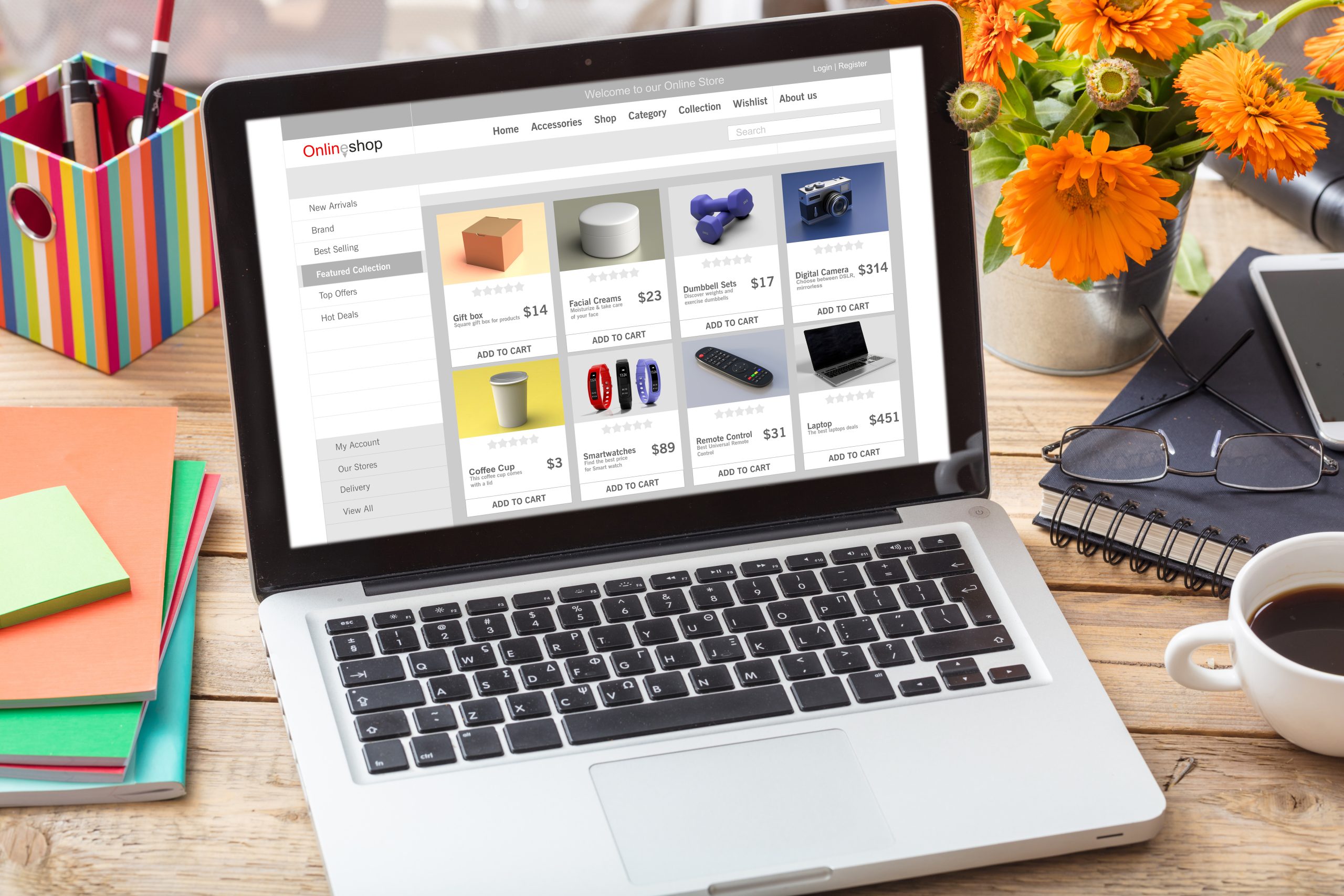 Δημιουργία E-Shop